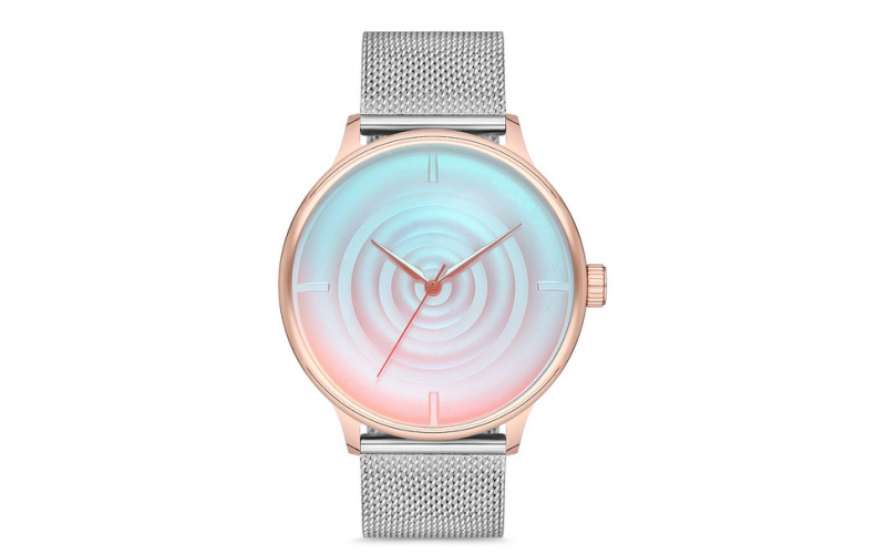 Montre-bracelet en métal pour homme 